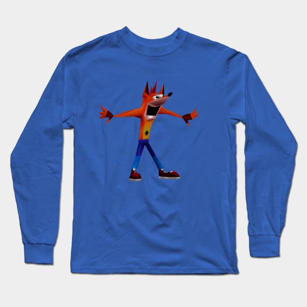 Crash Woah Long Sleeve T-Shirt by ChevDesign